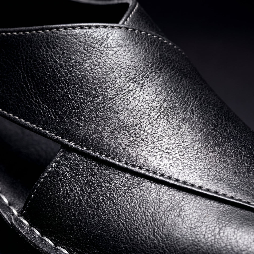 Stefano Leather Mules