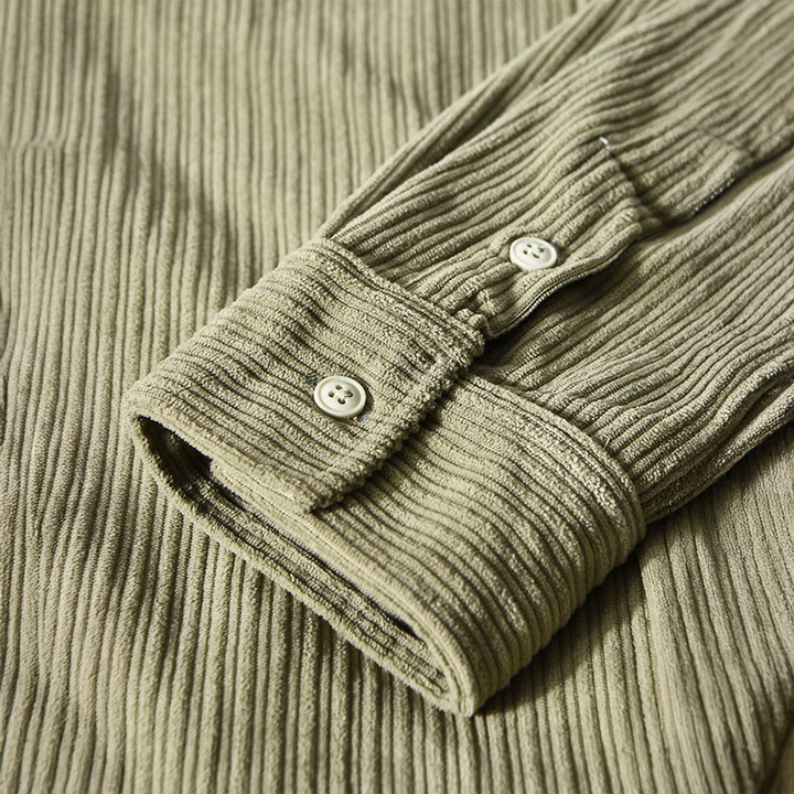 Harlan | Fleece-Lined Corduroy Shirt
