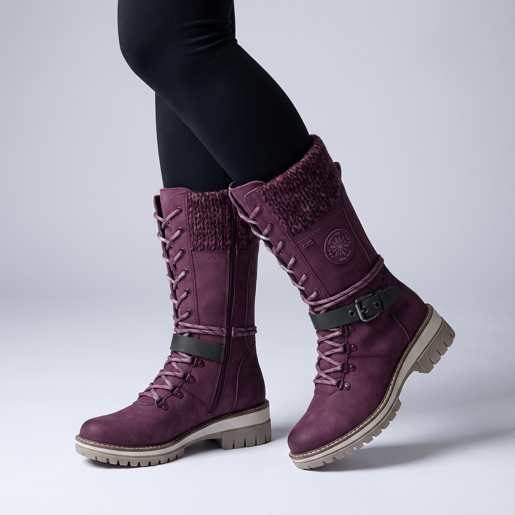 Sienna | Lace-Up Winter Boots