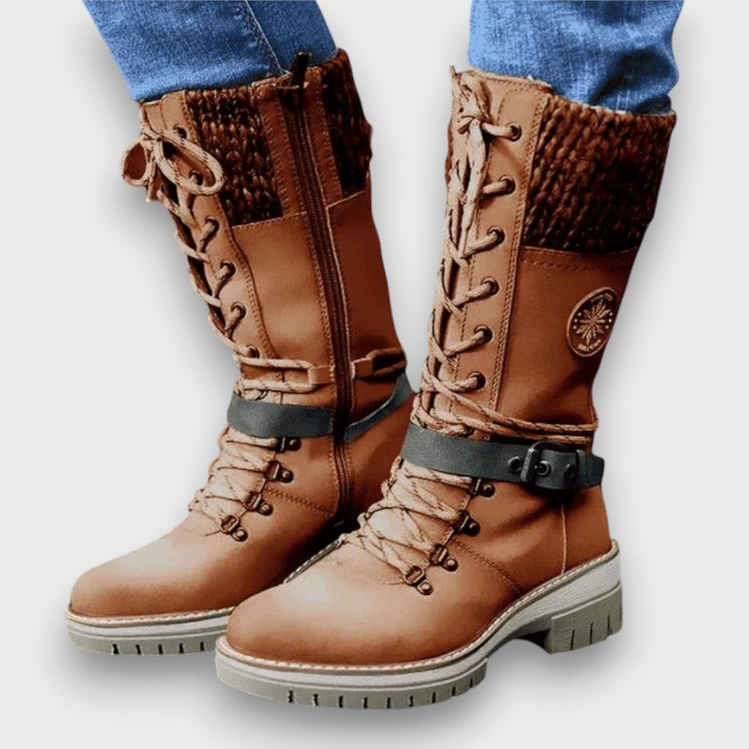 Sienna | Lace-Up Winter Boots