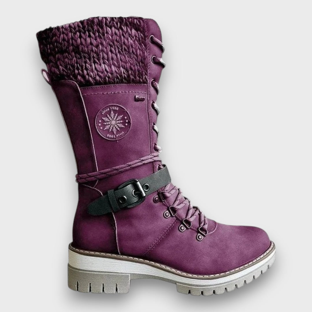 Sienna | Lace-Up Winter Boots