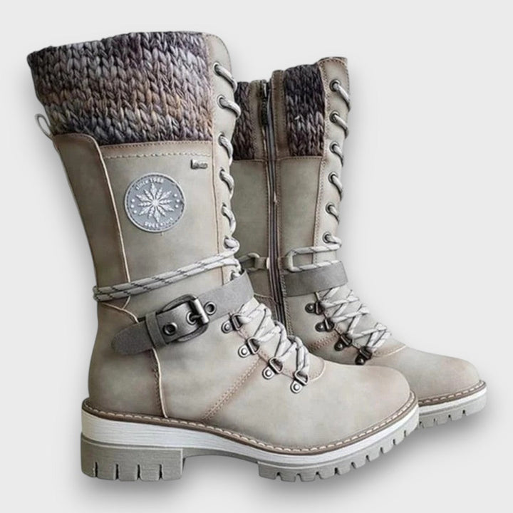 Sienna | Lace-Up Winter Boots