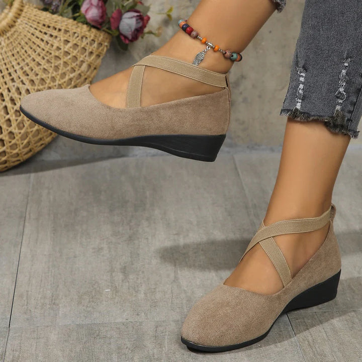 Savanna™ | Comfort Wedge Ballet Flats