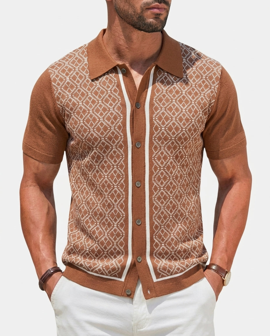 Carter Textured Polo