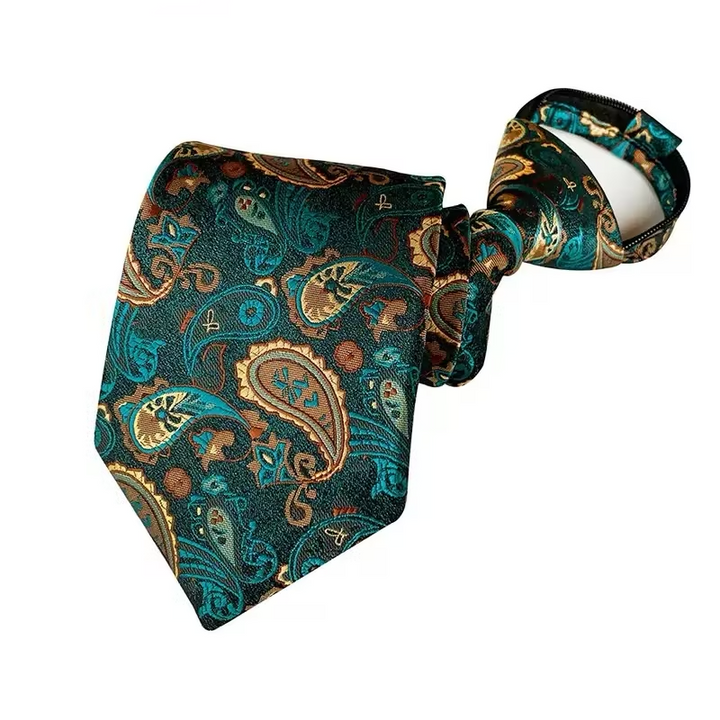 Men's Classic Paisley Jacquard Tie